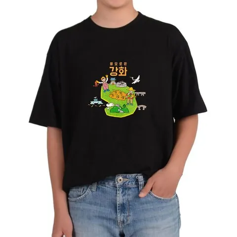 반팔티 부산 제주 남산 전주 강릉 강화 안면도 그림