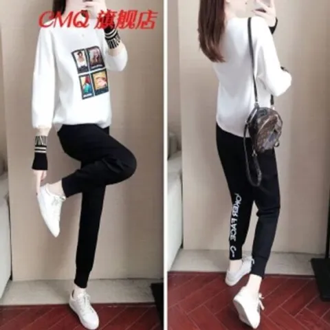 트레이닝 홍콩 긴팔 여성트레이닝 CMQ 겨울 패키지 가