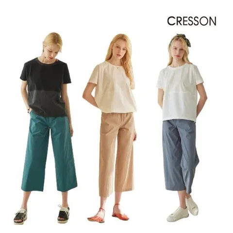 [크레송]크레송 여성 트리플 컬러 스티치 셋업 셋업 3종 택1 C22