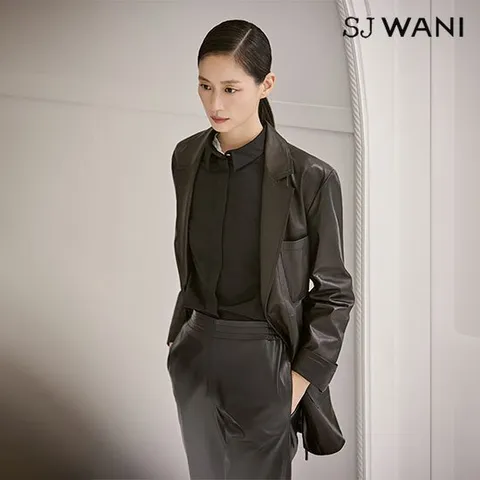 SJ와니 이태리 베지 램스킨 코트 [런칭 가격 499,900원]