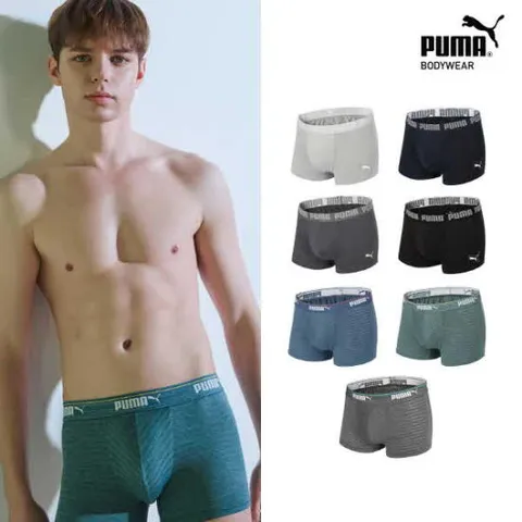 푸마 바디웨어 남성 빅사이즈 메시 드라이셀 드로즈 7종세트