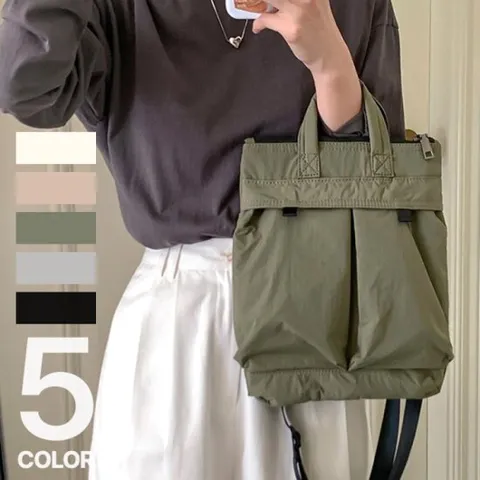 쏘울백 /  빠른출고  3WAY 경량 나일론 포캣 캐주얼 크로스백  (5color)