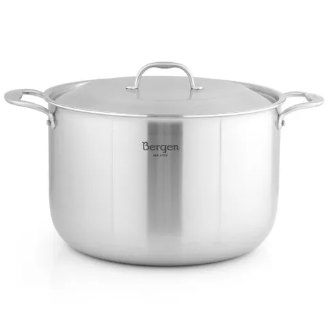 [퀸센스]한일스텐레스 베르겐 통5중스텐 IH인덕션 곰솥냄비30cm
