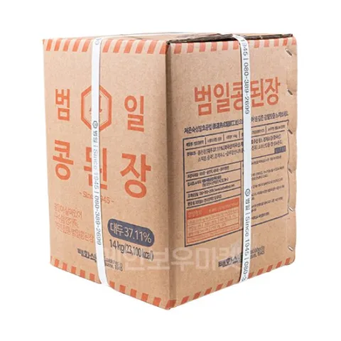 [범일] 콩된장 특대입자 14kg