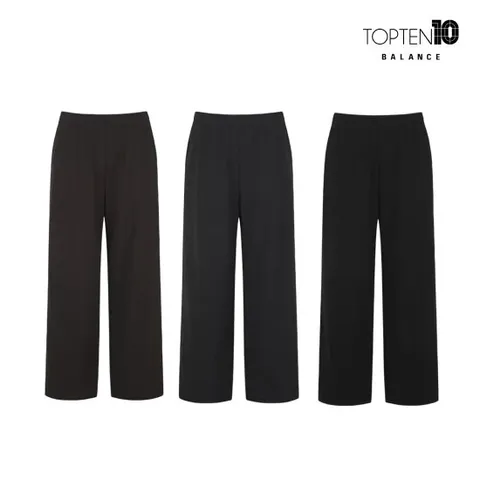 [탑텐밸런스] 남성 와이드 밴딩 팬츠 MBF5PT1259 ML