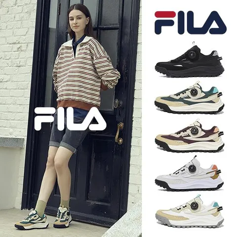 FILA NEW 드리븐 다이얼 트레킹화 운동화 여성용