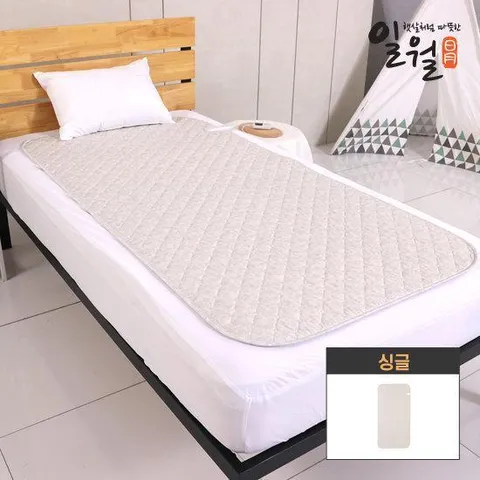 일월 24년 원적외선 카본매트 베이지로즈 싱글