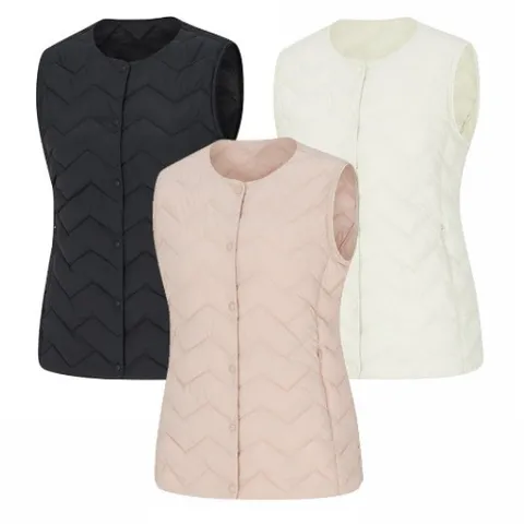 [콜핑]LD08 여성 겨울 초경량 웰론 패딩베스트 KVV7628W