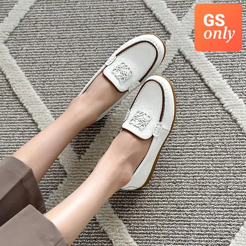 [GS단독상품][할리샵/43900원](911X6) [소가죽] 고급미 로퍼 2cm