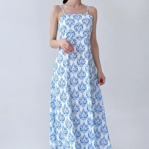 여름 롱 원피스 세미 드레스 허니문 다낭 나트랑