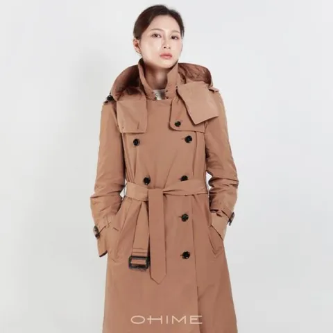 버버리 트렌치코트 엠버포드 80735071 카멜