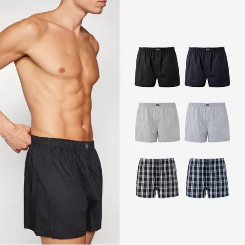 캘빈클라인 CK 언더웨어 남성 속옷 트렁크 무지 체크 사각팬티 1