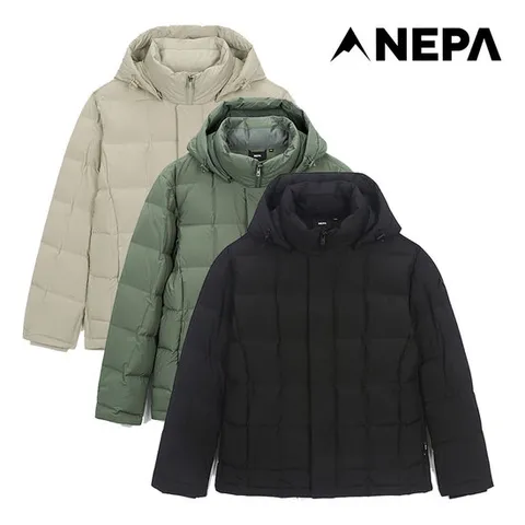 [택가279,000원] 네파 남성 모노 튜브 스텐넥 다운자켓 7K72060