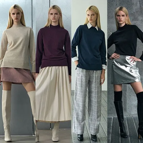 GGPX 울블렌디드 하프넥풀오버 니트4종GX244F0414SW