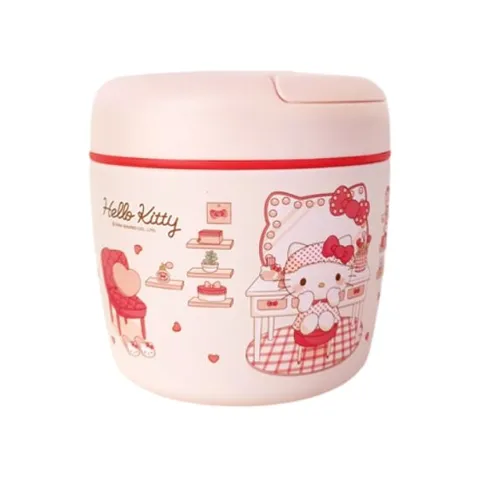 헬로키티 스텐 핸들형 보온도시락 970ml 산리오 대용량