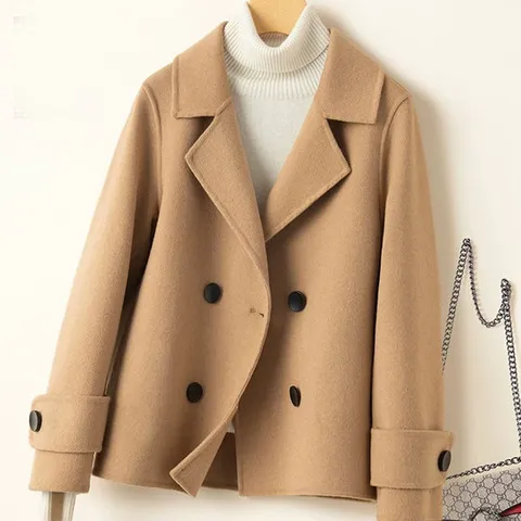 [에이시크] 데일리 모직 숏 코트 C24DCT770