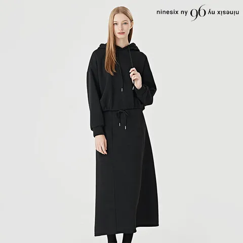 [나인식스뉴욕]기모 스커트 셋업 (NO4OW005L0)