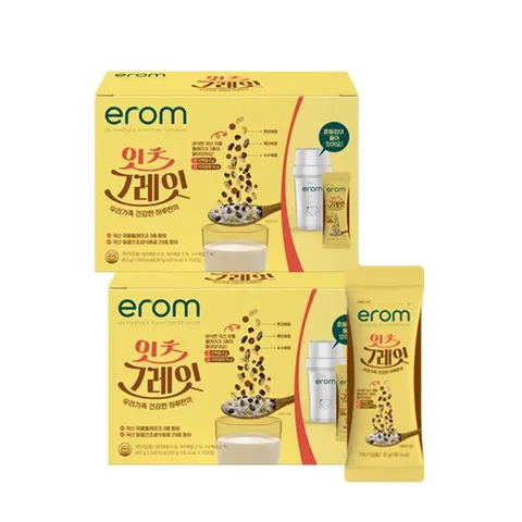 [통곡물 맛있는 영양식]이롬 잇츠그레잇 30g x 15포 x 2박스