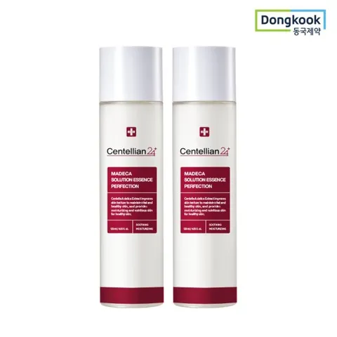 [5%적립] 동국제약 센텔리안24 마데카 솔루션 에센스 퍼펙션 120ml 2개 진정 보습 수분 피부컨디션개선 피부장벽강화 병풀 TECA