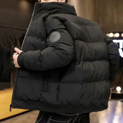 두툼한 패딩점퍼 겨울 남성패션의류 시보리 잠바 자켓