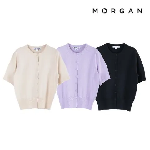 모르간 뉴 반팔 가디건 3종