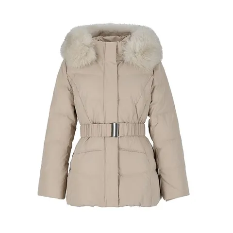 [숲]폭스퍼 벨티드 다운 숏 패딩 점퍼 (SABDO34)