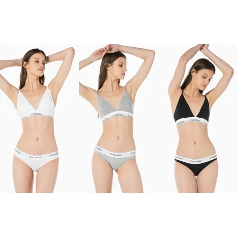 [캘빈클라인 언더웨어]모던코튼 트라이앵글세트 3종택1-QF5650-3