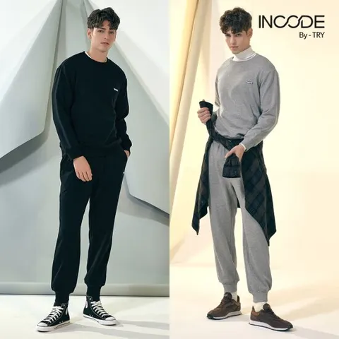 [초특가]인코드 남성 상하의 셋업 4종 세트