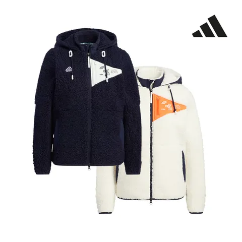 [아디다스 골프]아디다스골프 여성 플리스 보아 후디자켓 2종 택