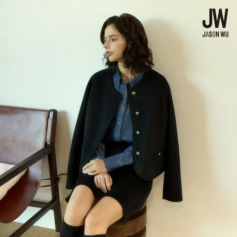 제이슨우 Selene 울 핸드메이드 재킷 [런칭 가격 89,900원]