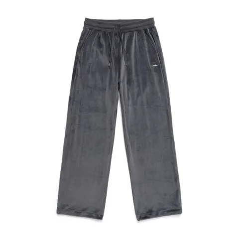 내셔널지오그래픽 N244WPT090 여성 베이라 벨벳 트레이닝 팬츠 BLUE GREY