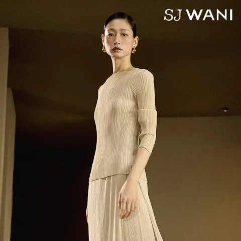 SJ와니 플리츠 시어블라우스 1종 [런칭 가격 89,900원]