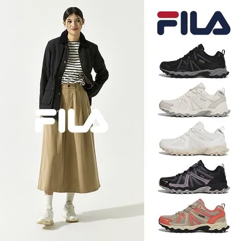 FILA 신상 테렉스 데일리 운동화 겸 트레킹화 여성용