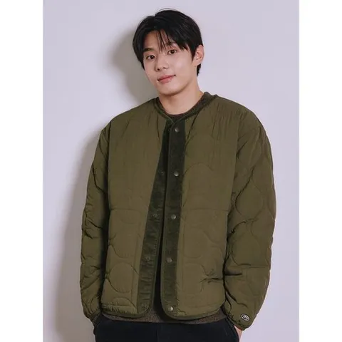 [폴햄]남성 가로항아리퀼팅 배색 경량 점퍼(PHE4JP1350)