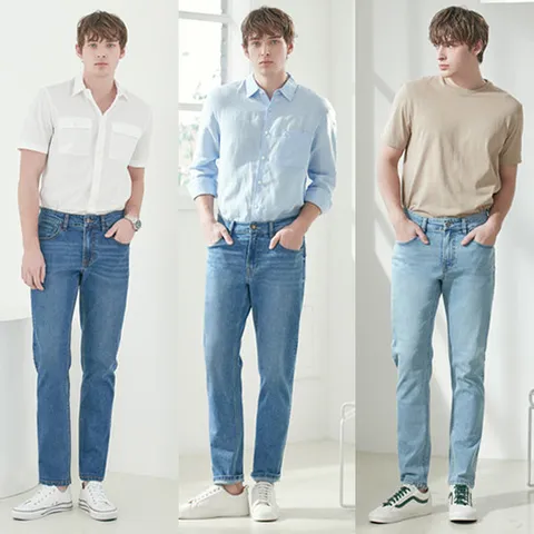 [맥스튜어트] 남성 스트레이트핏 스판청바지 3종 중 택1