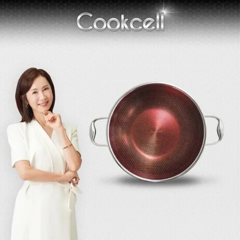 쿡셀 24cm 파티웍