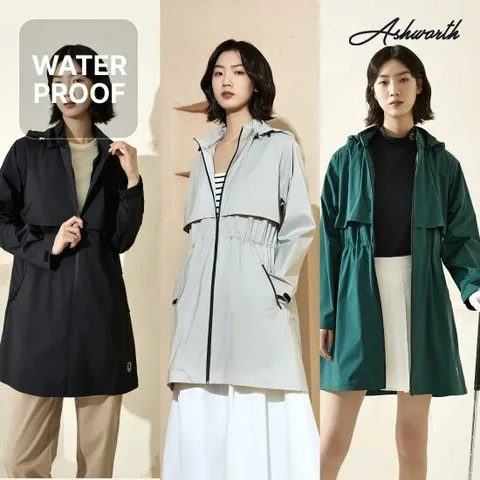 애시워스 여성용 간절기 리얼방수 바람막이