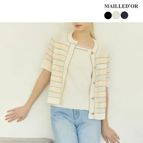 [홈쇼핑인기]마예도르 가디건+니트탑 세트