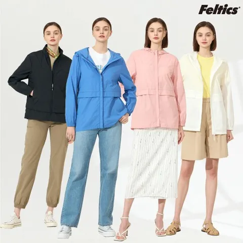 펠틱스 여성 나일론 바람막이 재킷 2종