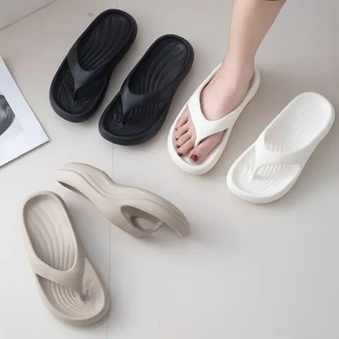 푹신한 여성 경량 쿠션 슬리퍼 쪼리 샌들