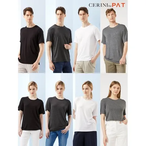 [세리니 바이 펫.]여름 인견 스판 언더 셔츠 4종 패키지 24m