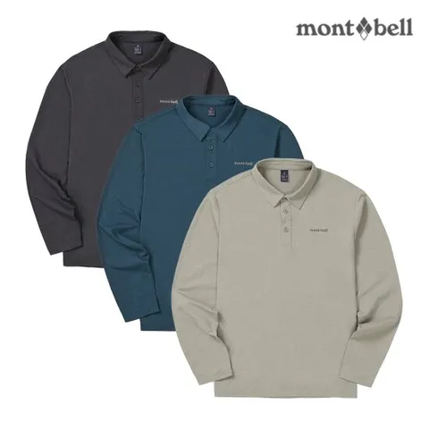 [택가 98000원] 몽벨 남성 소로나 긴팔 티셔츠_MW3GBMOL20B