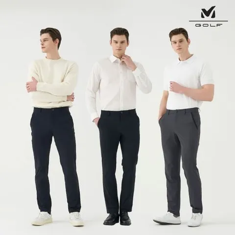 [밀레 골프]남성 여름 롱팬츠 3종세트