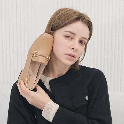 올리 소가죽 소프트 펌프스 4.5cm