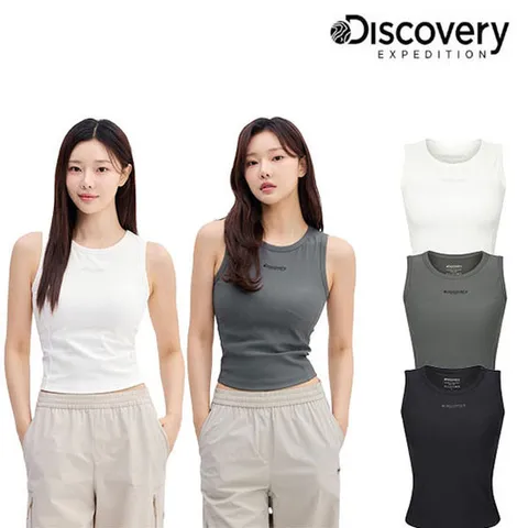 디스커버리 25SS 이월/할인/여성/기능성/우먼스 골지 나시형 브라탑 DWBR45051