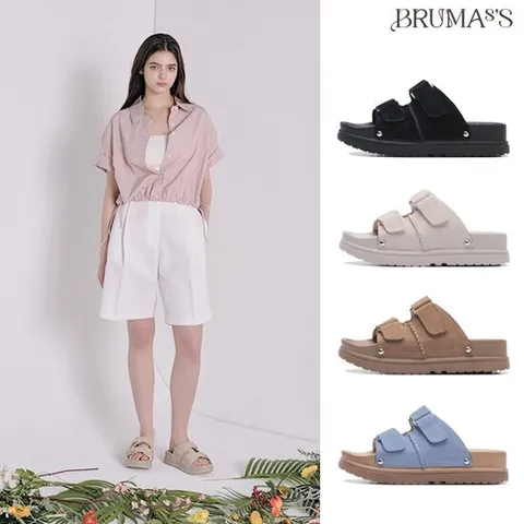 브루마스 방수 스웨이드 슬라이드