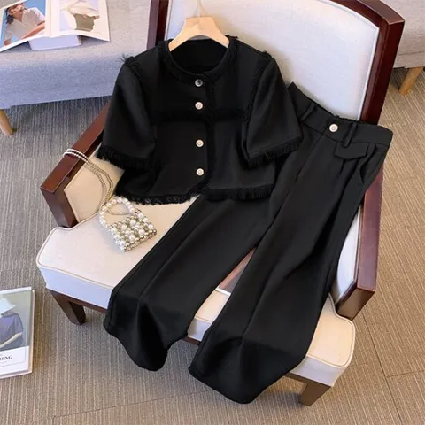 [아리엘스타일]세미수트 하객룩 트렌디포멀템 레시딘투피스