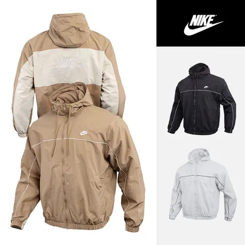 나이키 클럽 애슬래트 후디 자켓(바람막이 점퍼) 집업