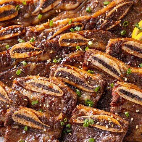 GF등급 호주 청정우로 만든 양념 LA갈비 500g*2팩