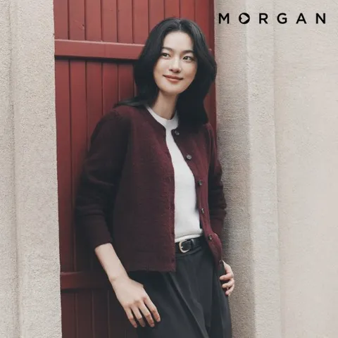 모르간 25FW 울 니트 가디건 3종